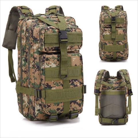 Ultra-Light and Multi-Functional 30L Capacity Shoulder Tactical Backpack